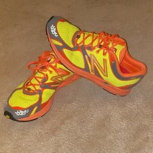 Bright neon yellow, orange New Balance shoes 6.5/7